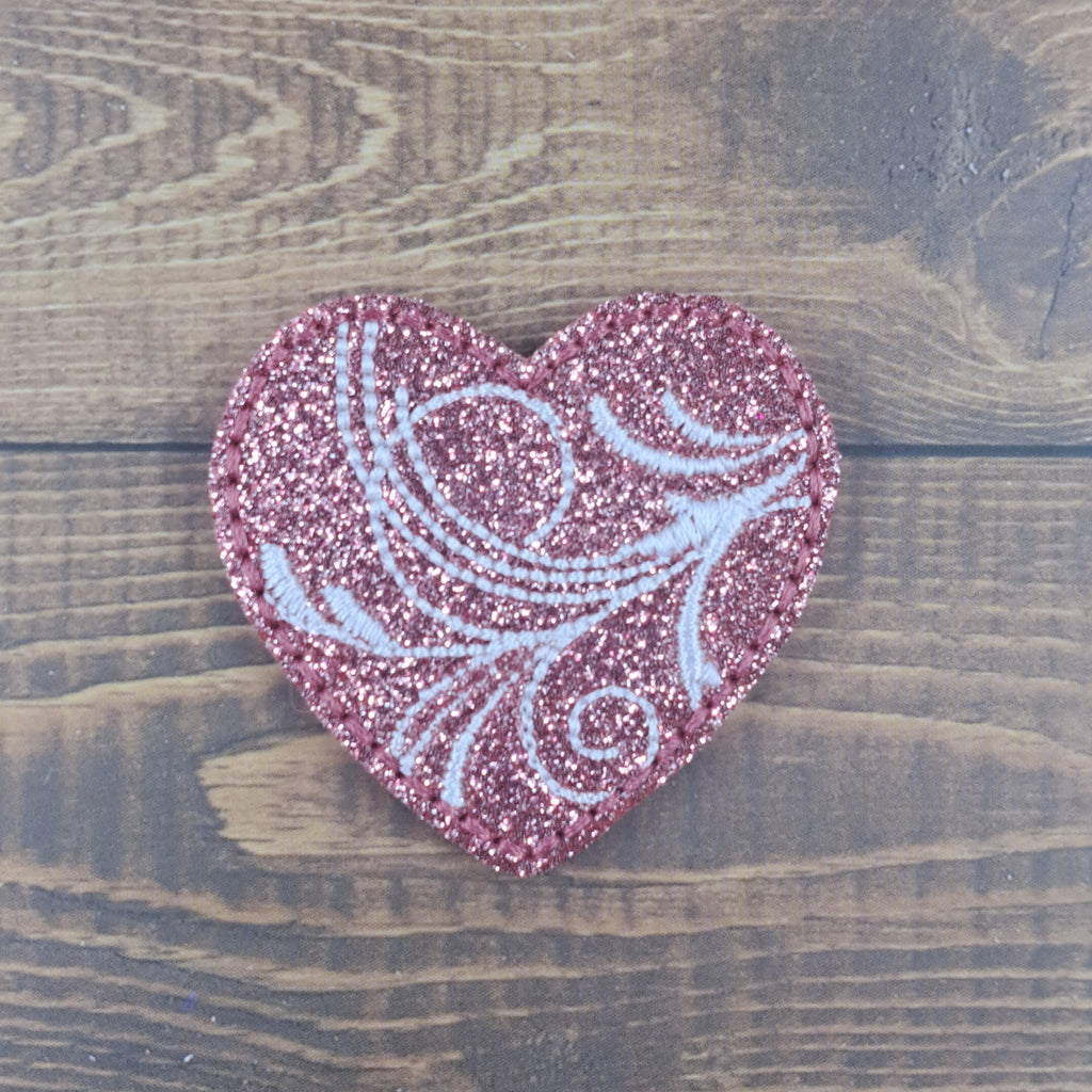 Fancy Swirl Heart