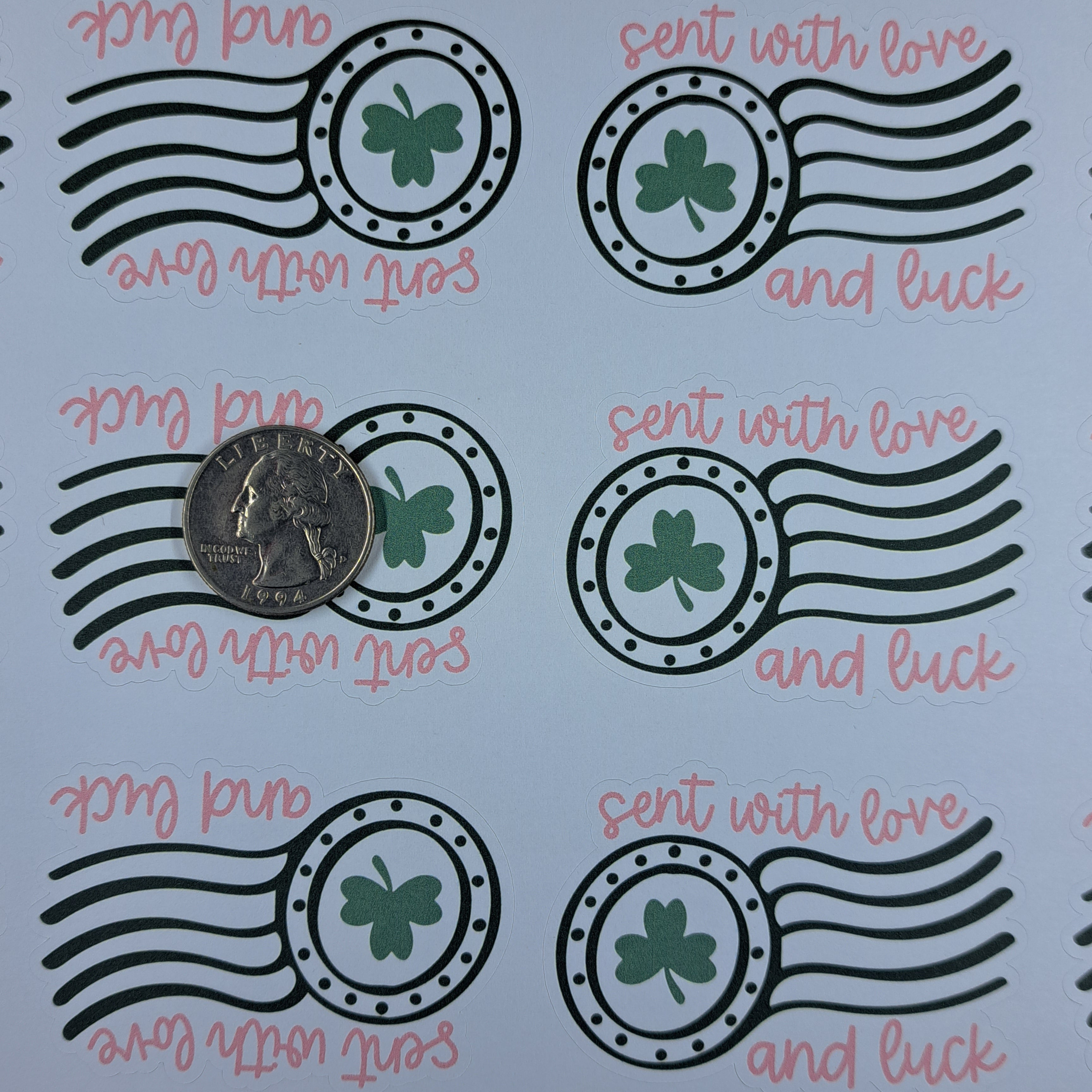 St. Patricks Day Package Stickers