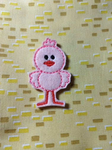 Pink Easter chick