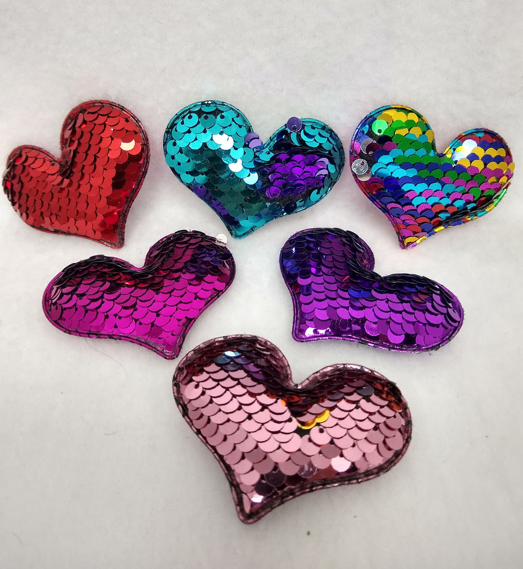 V-Day Foam Sequins Heart