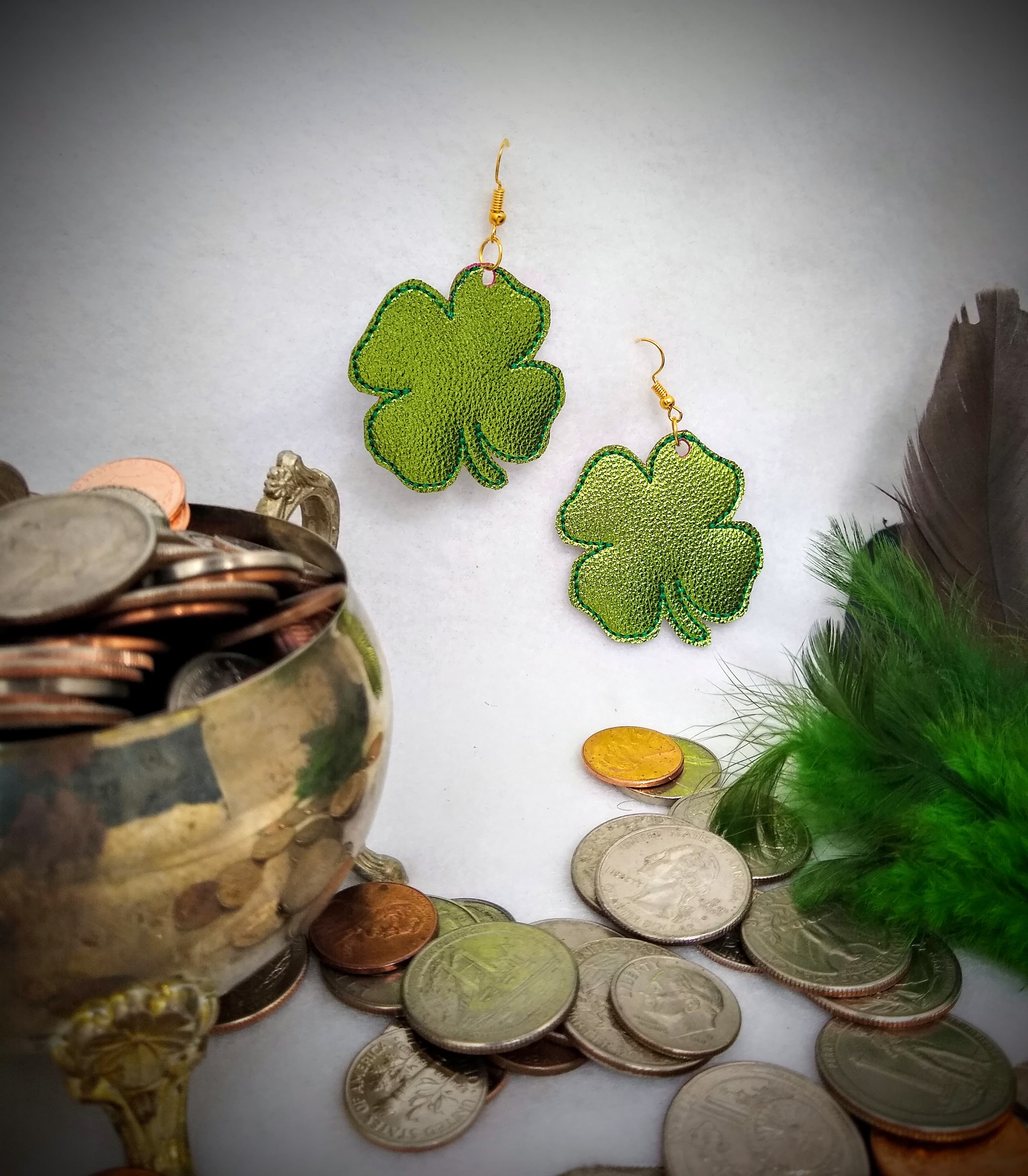 Earrings Shamrock