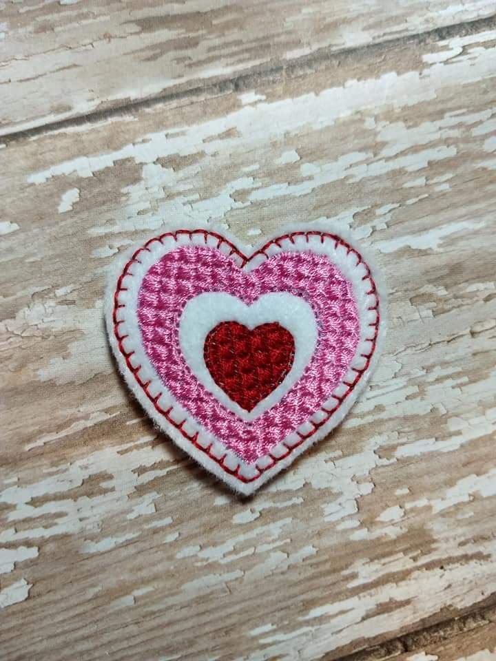 V-Day Quilted Heart