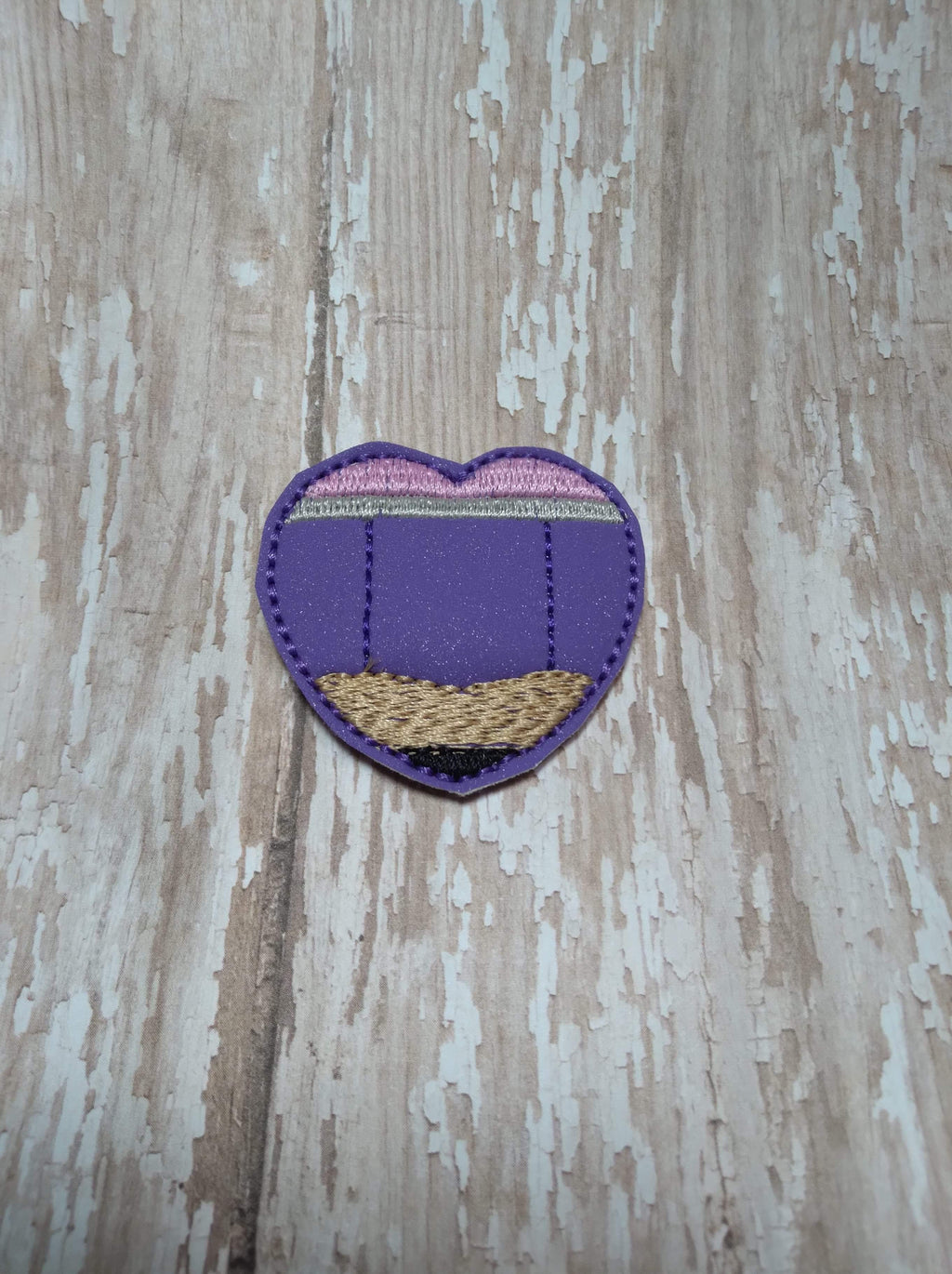 BTS Pencil Heart Purple