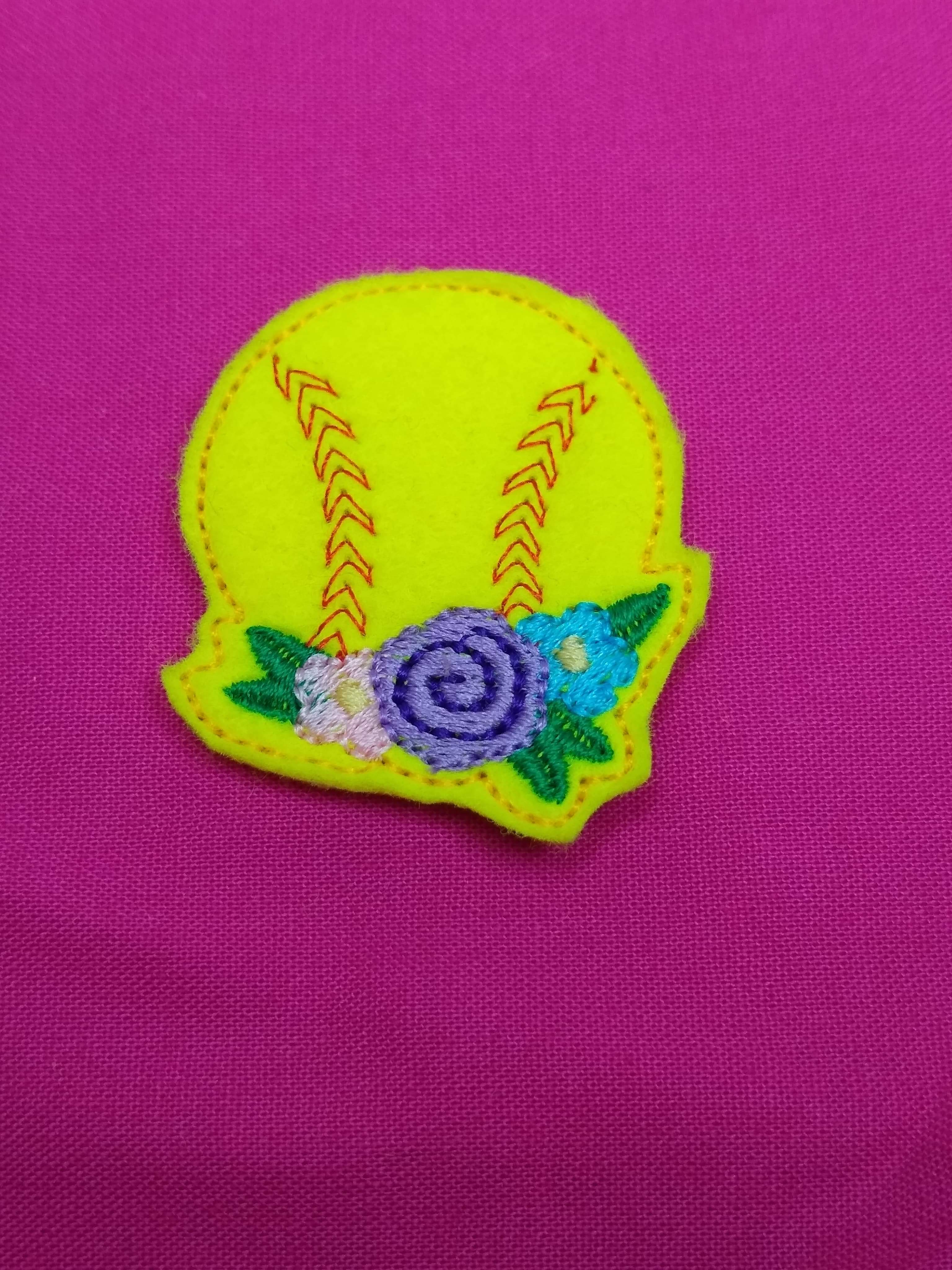 Floral Softball